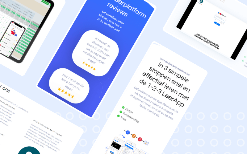 123 Leerplatform featured